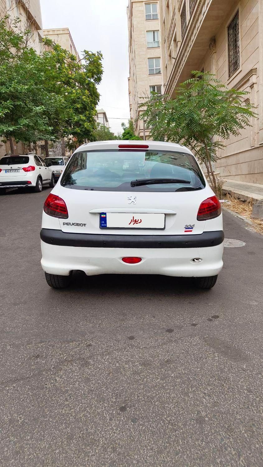 پژو 206 تیپ 3 - 1390