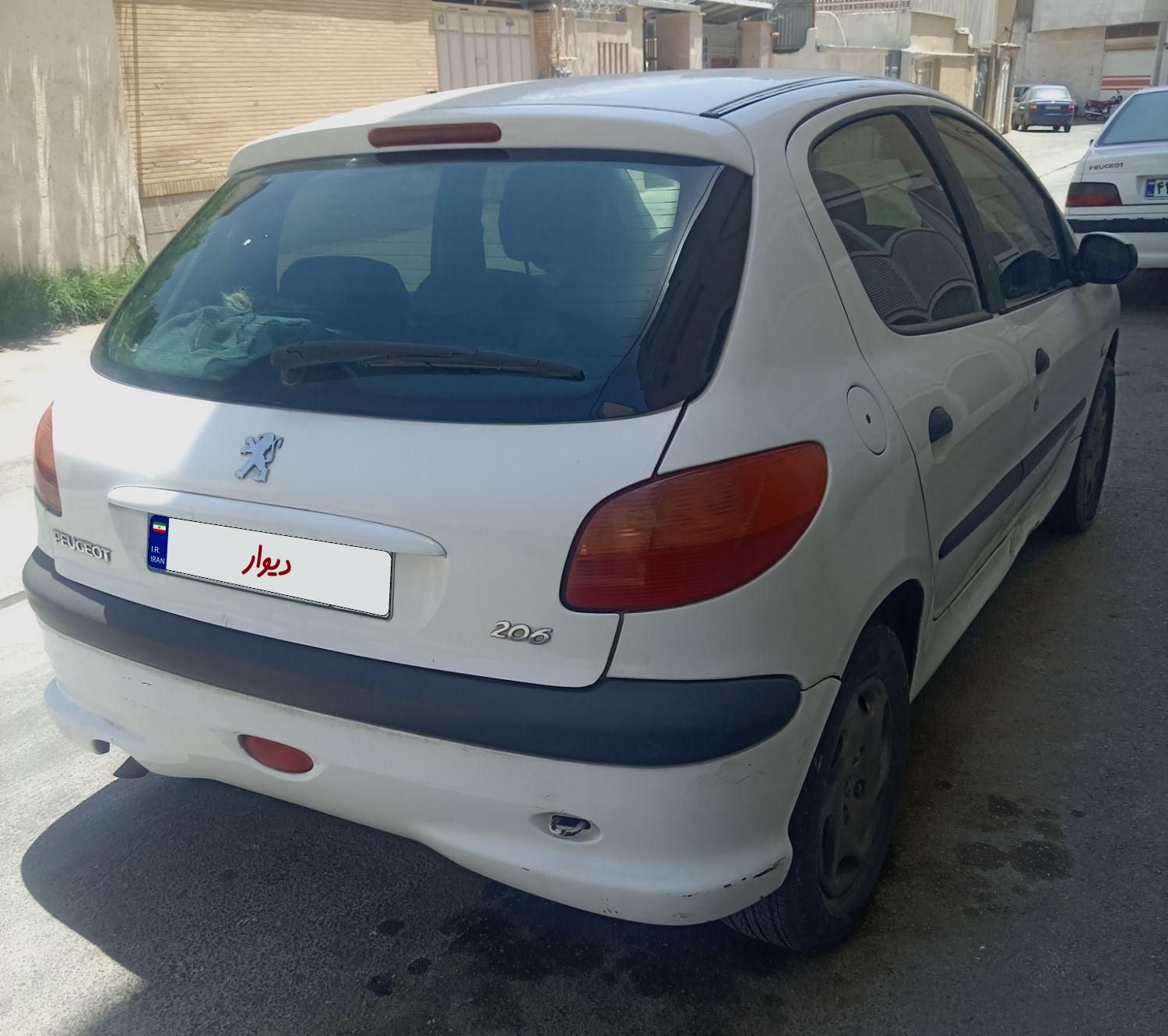 پژو 206 تیپ 3 - 1389