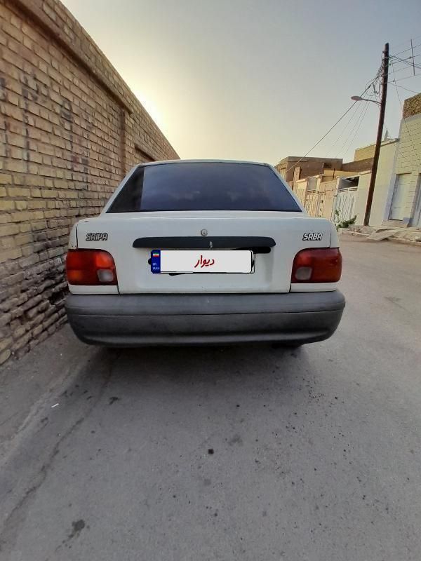 پراید صبا بنزینی - 1380