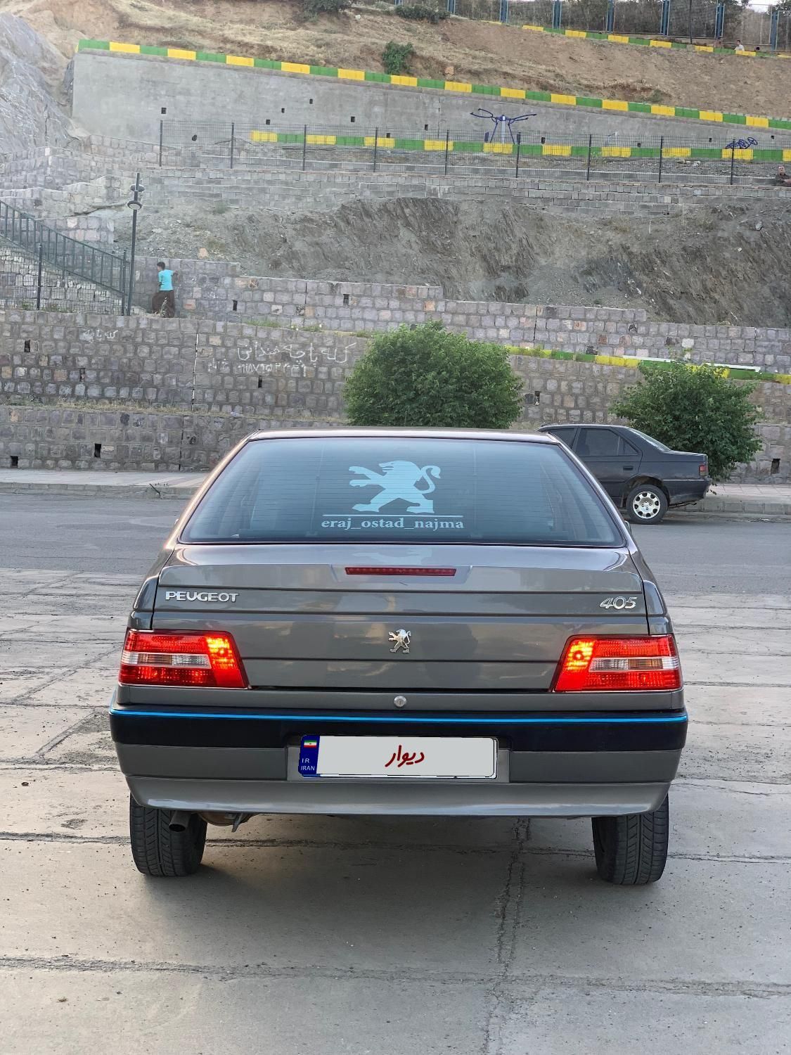پژو 405 SLX دوگانه سوز XU7 - 1389