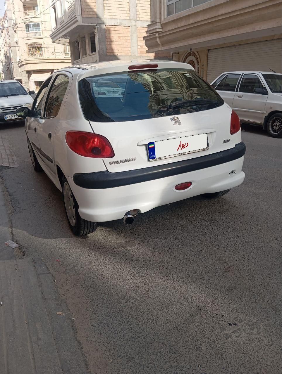 پژو 206 تیپ 2 - 1385