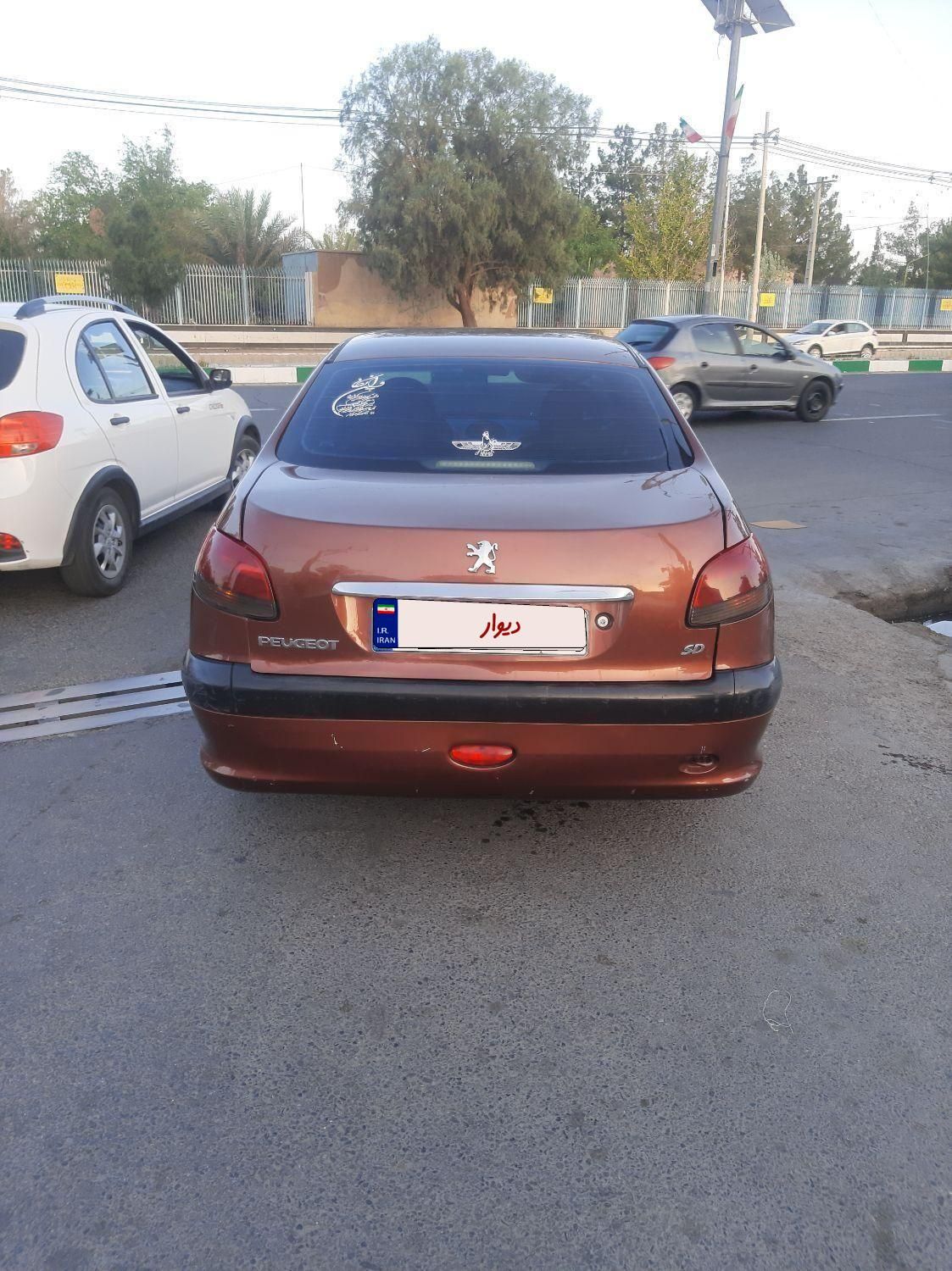 پژو ۲۰۶ صندوق دار v1 - 1386