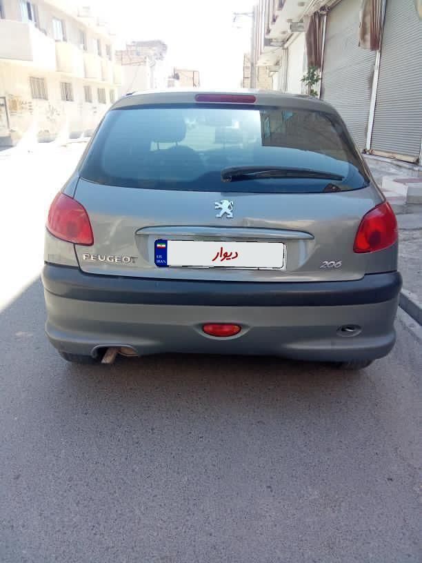 پژو 206 تیپ 2 - 1389