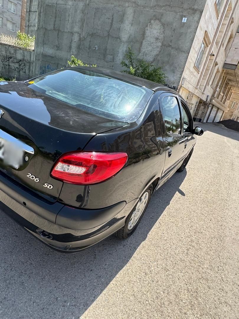 پژو ۲۰۶ صندوق دار v20 - 1390
