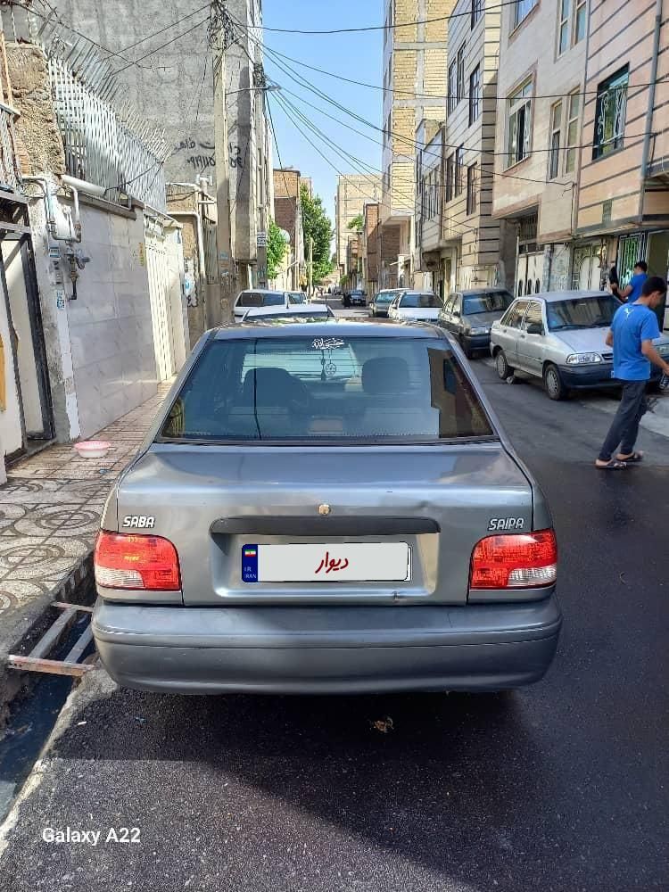پراید صبا بنزینی - 1387