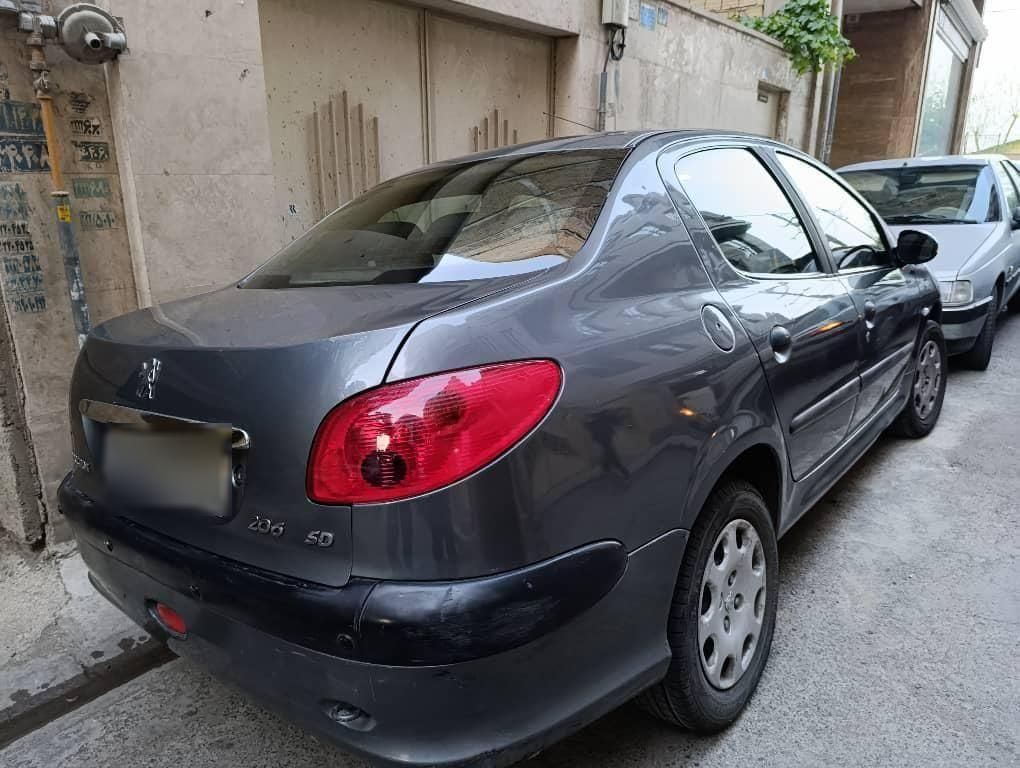 پژو ۲۰۶ صندوق دار v9 - 1388