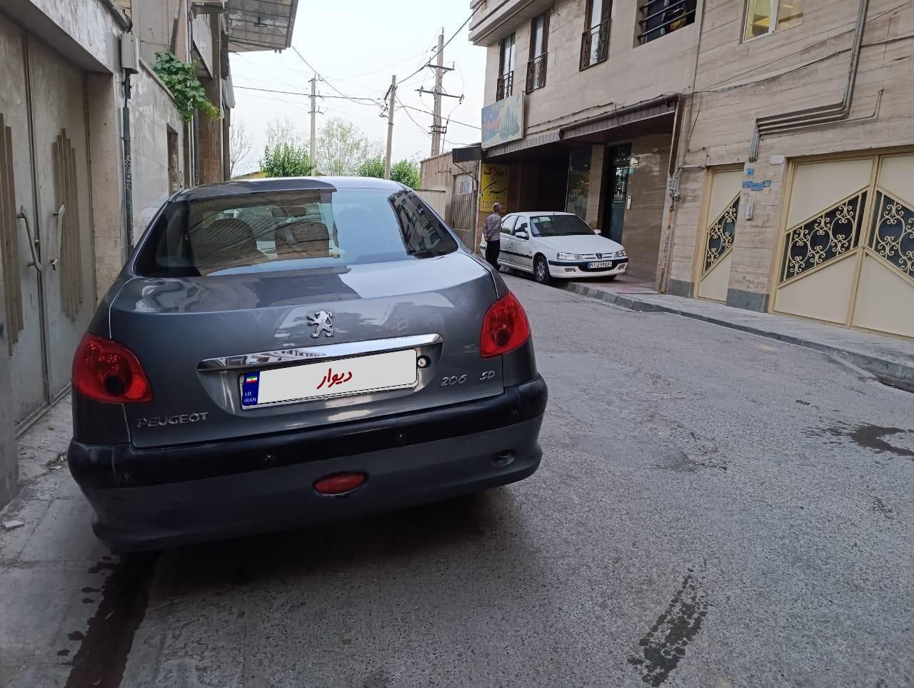 پژو ۲۰۶ صندوق دار v9 - 1388