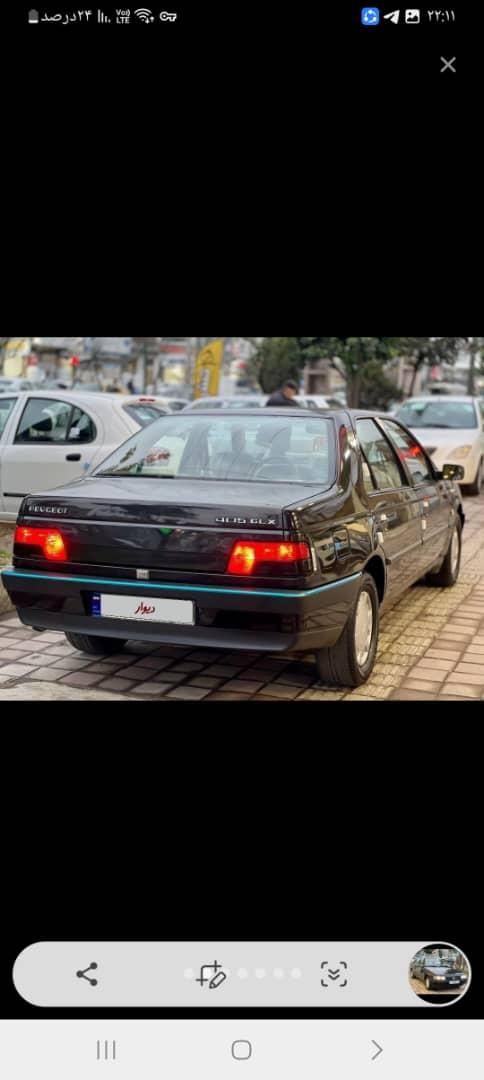 پژو 405 GLX - دوگانه سوز - 1389