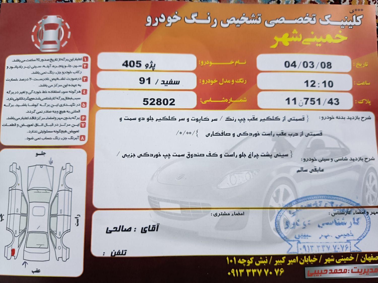 پژو 405 SLX بنزینی TU5 - 1391