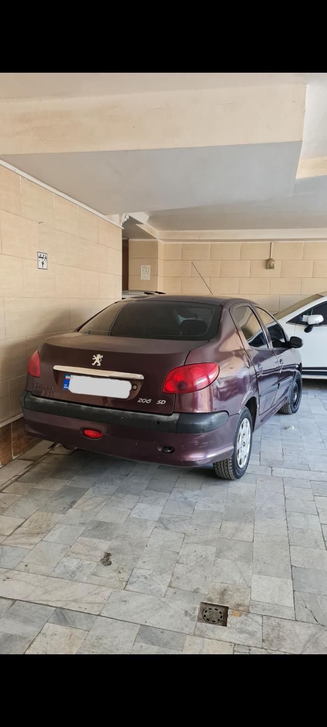 پژو ۲۰۶ صندوق دار v9 - 1390
