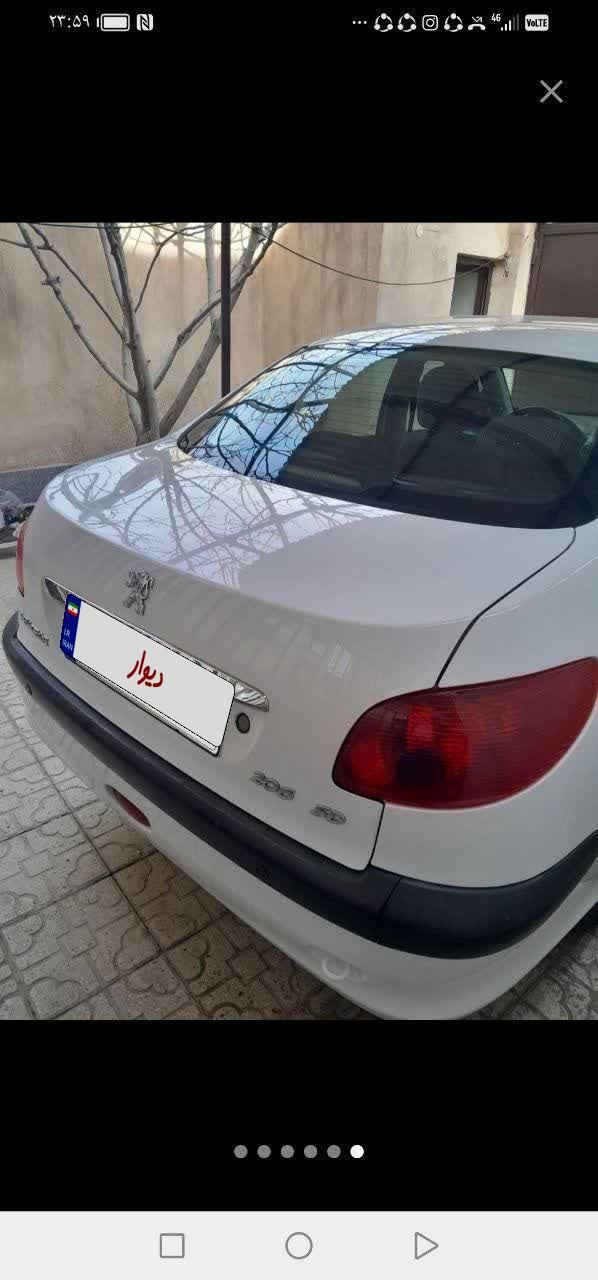 پژو ۲۰۶ صندوق دار v8 - 1397