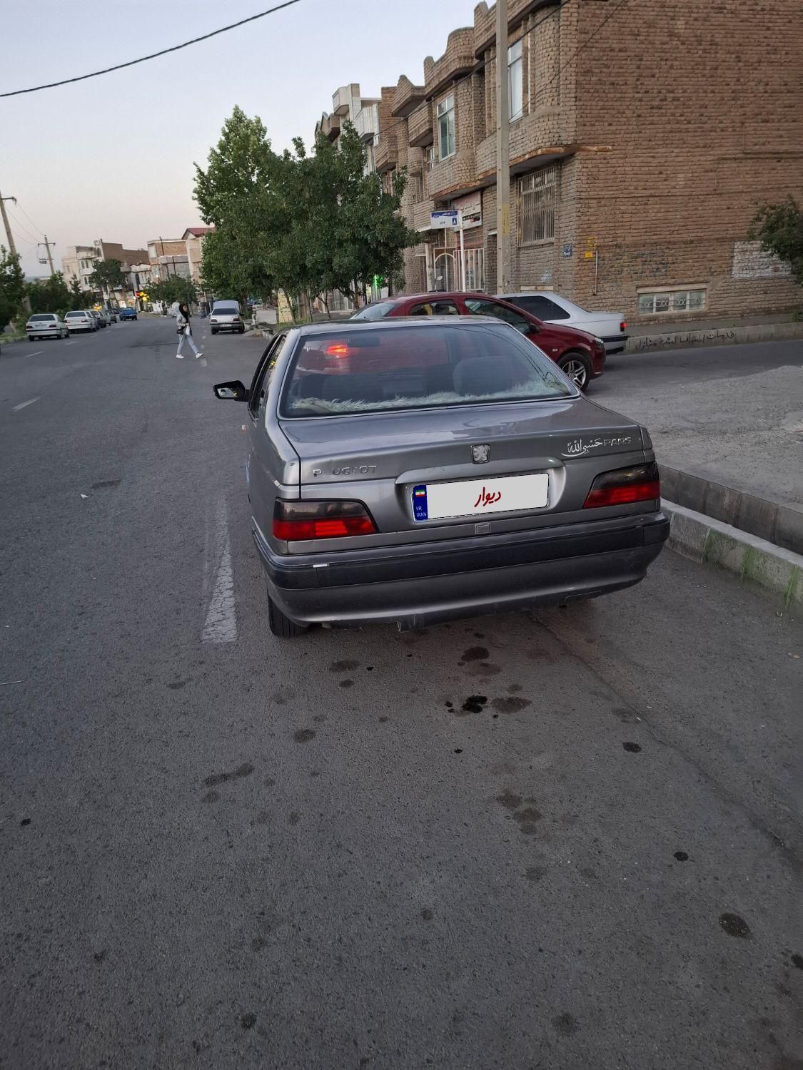 پژو پارس دوگانه سوز - 1386