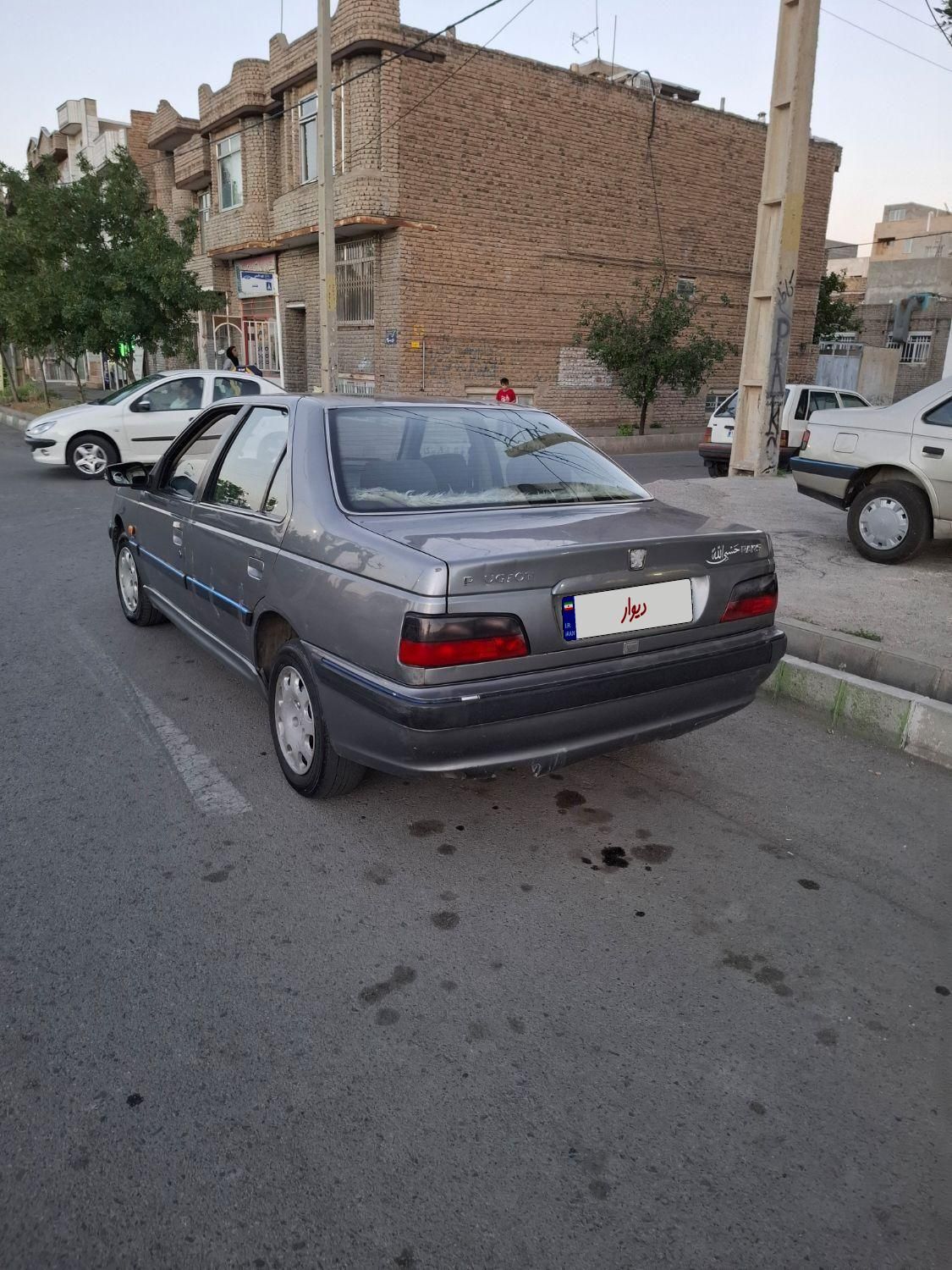 پژو پارس دوگانه سوز - 1386