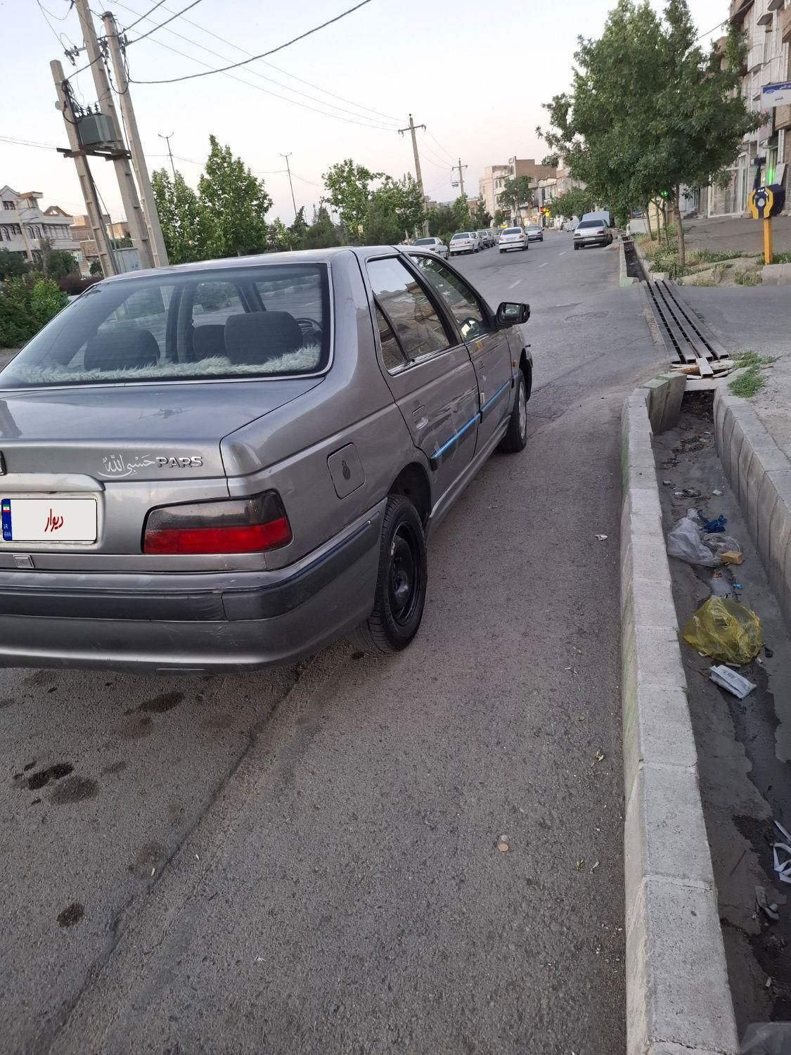 پژو پارس دوگانه سوز - 1386