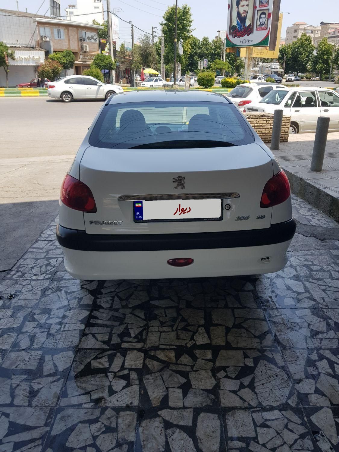 پژو ۲۰۶ صندوق دار v8 - 1398