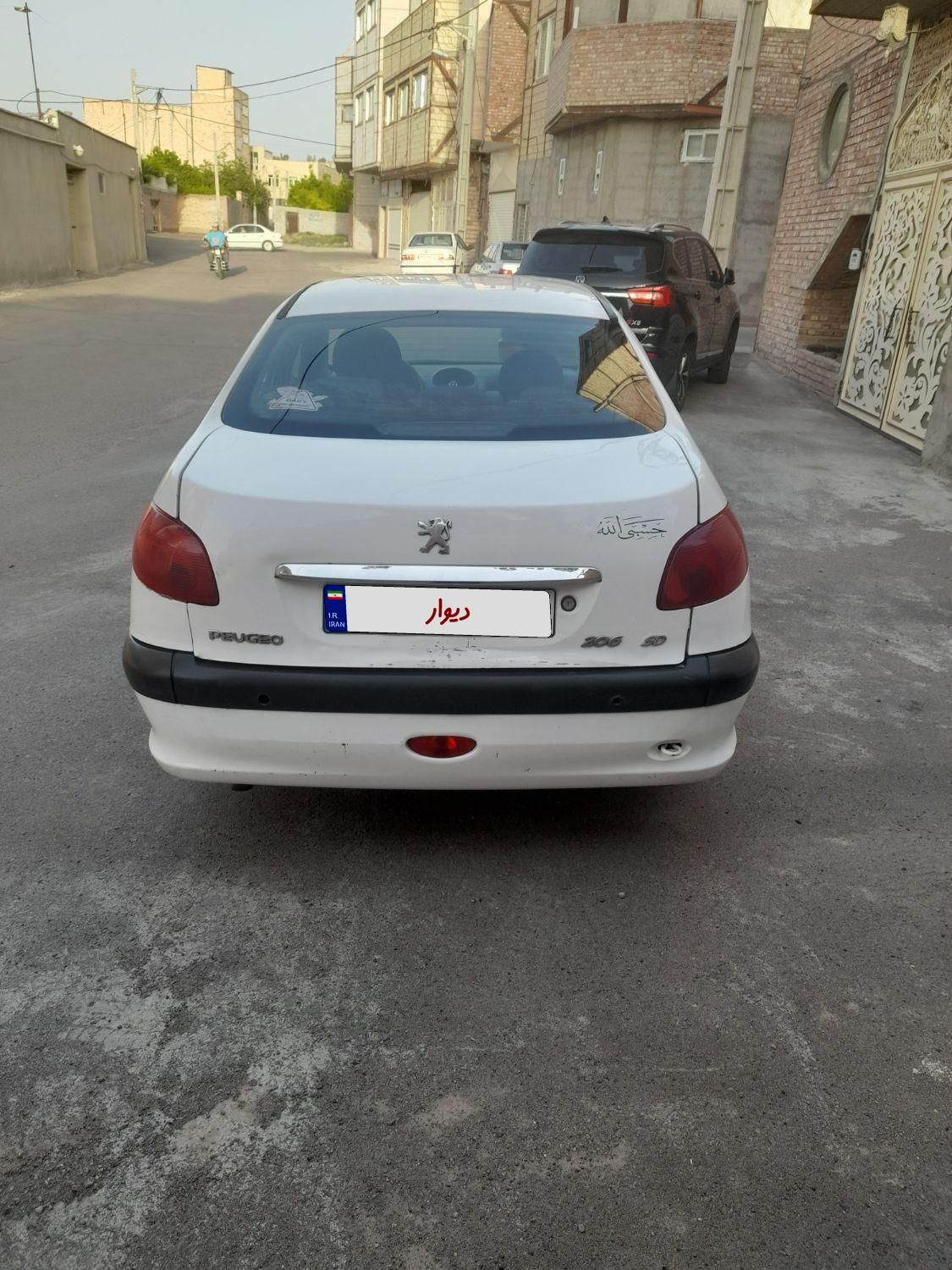 پژو ۲۰۶ صندوق دار v1 - 1389