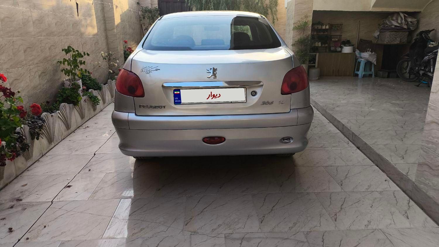 پژو ۲۰۶ صندوق دار v1 - 1386