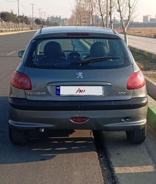 پژو ۲۰۶ صندوق دار v6 - 1388