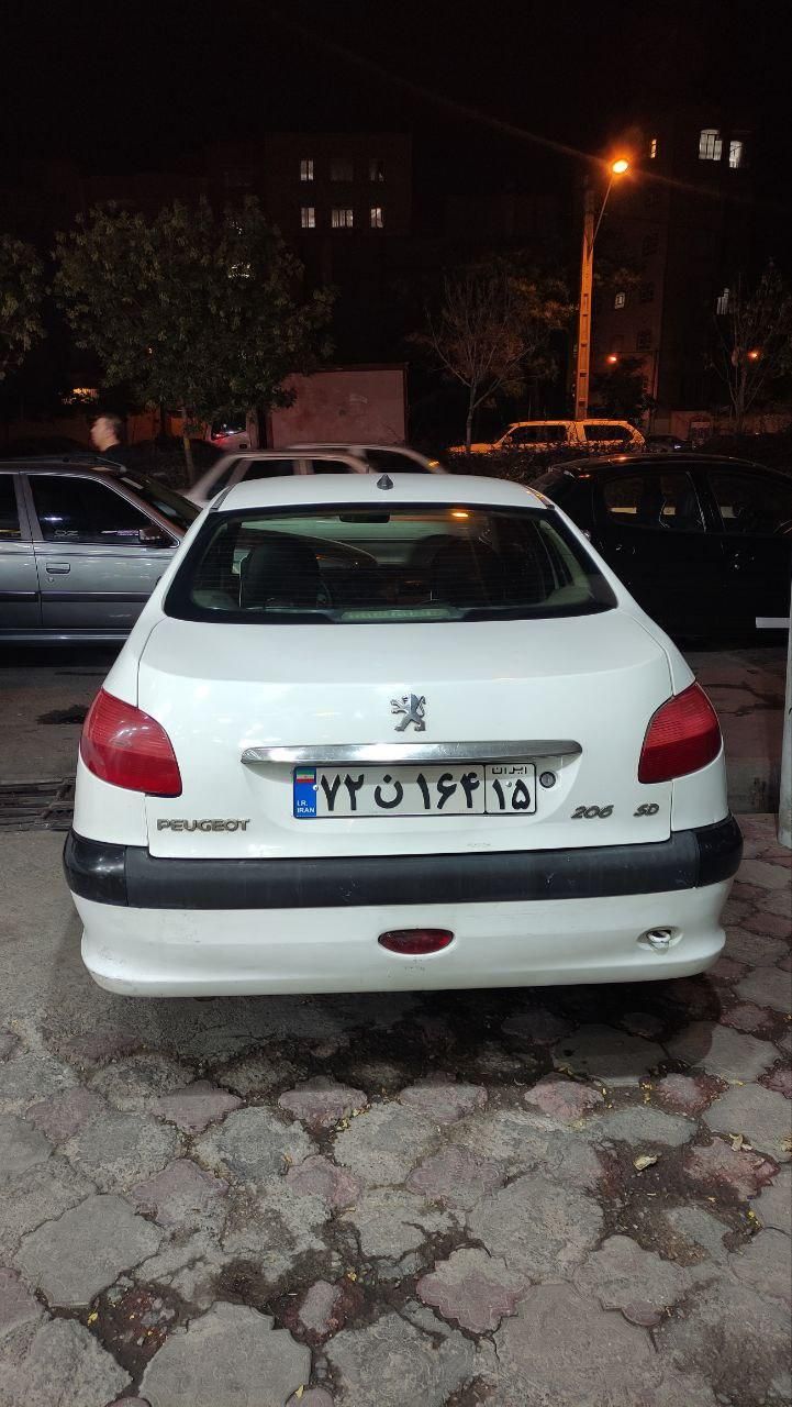 پژو ۲۰۶ صندوق دار v2 - 1388