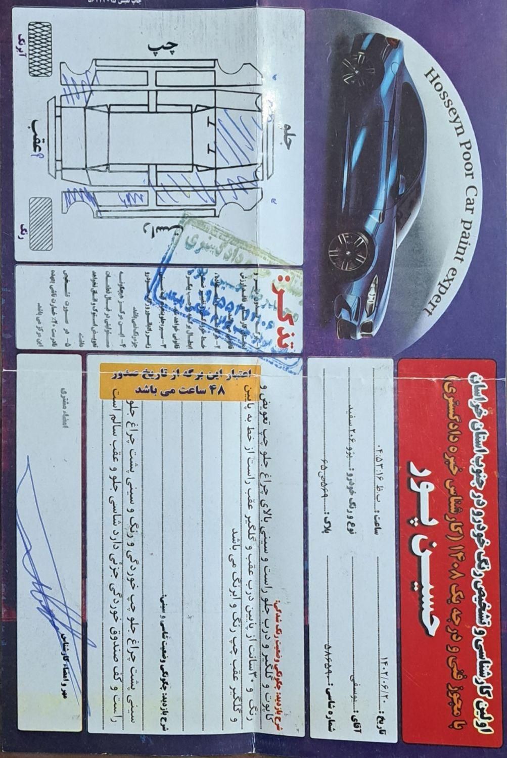 پژو 206 تیپ 2 - 1391
