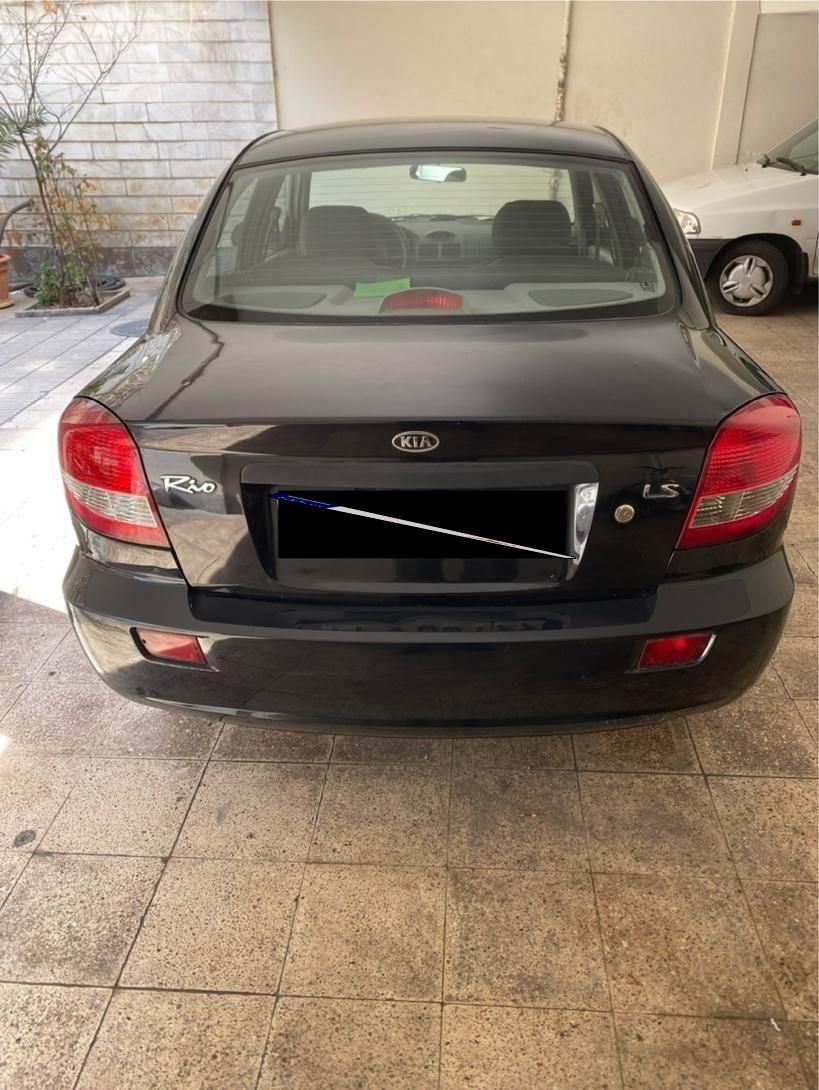 کیا ریو مونتاژ دنده ای LS - 2011
