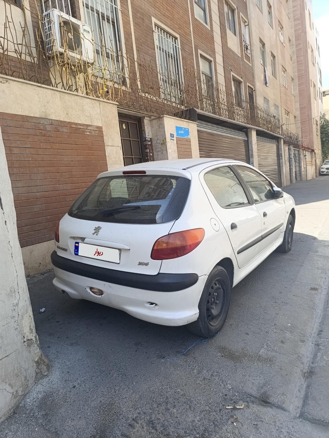 پژو 206 تیپ 3 - 1389