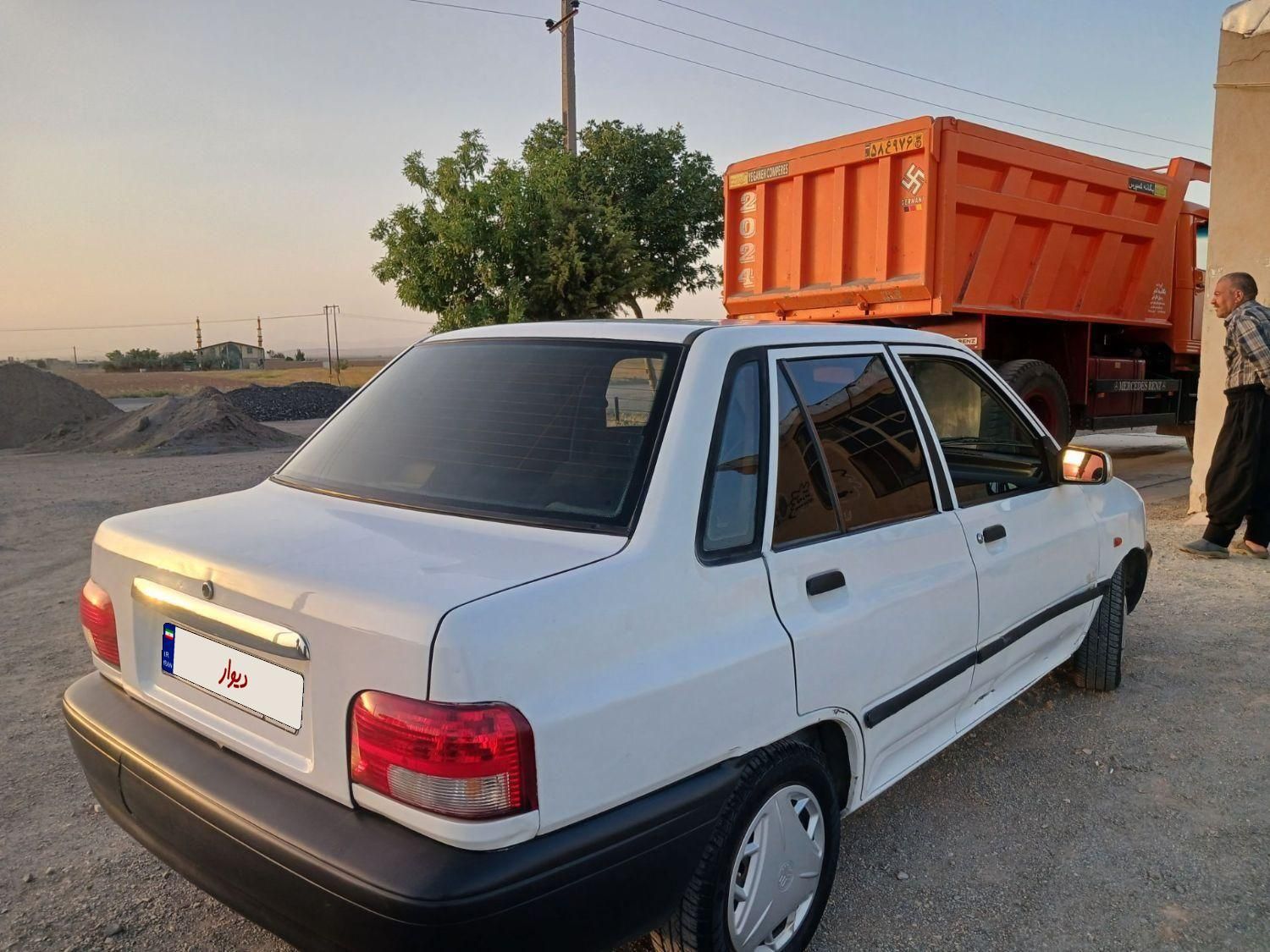 پراید صبا بنزینی - 1386