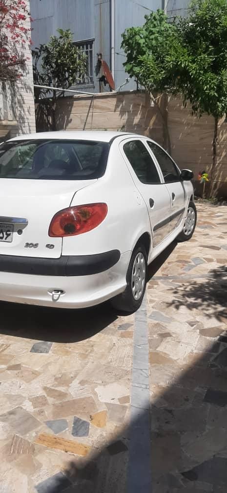 پژو ۲۰۶ صندوق دار v8 - 1393