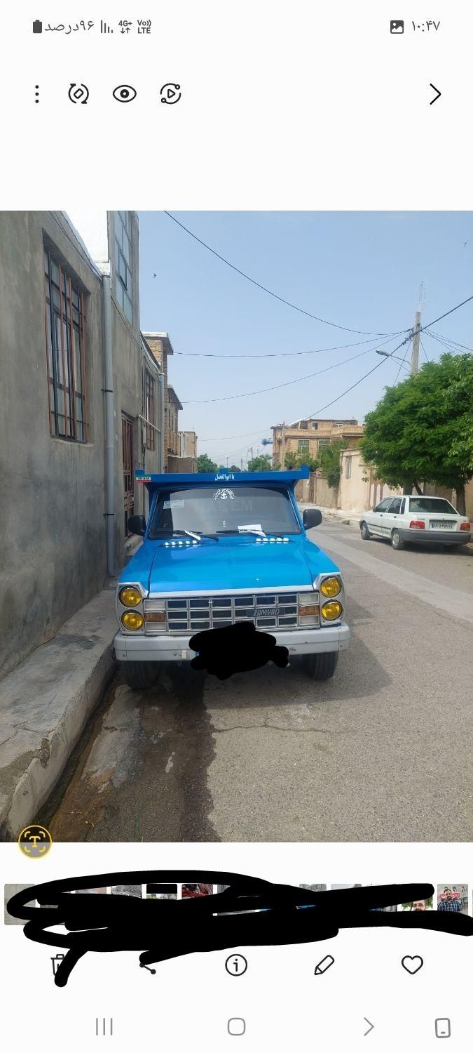 زامیاد وانت نیسانZ24 دوگانه سوز - 1398