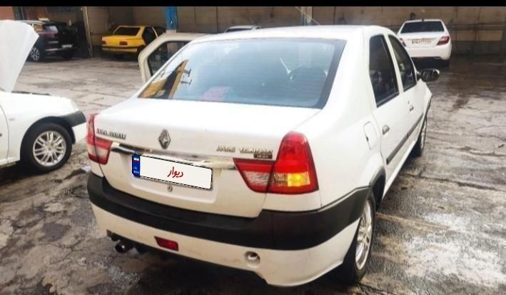 رنو پارس تندر گیربکس JHQ + مولتی مدیا - 1396