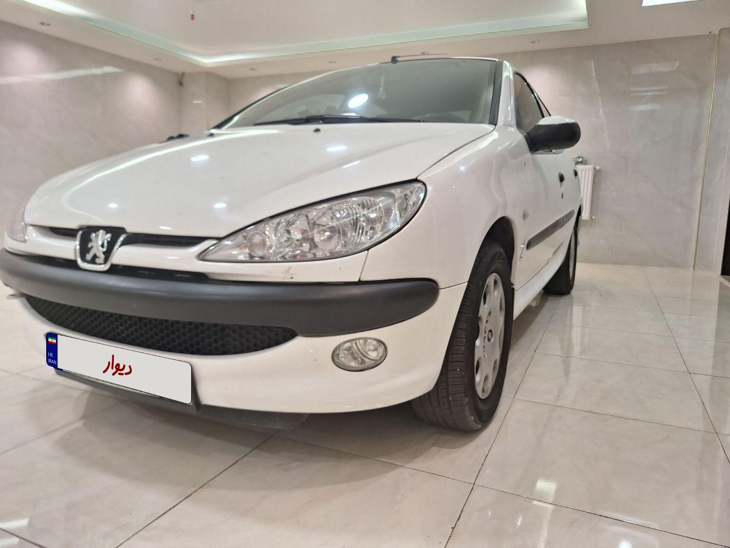 پژو ۲۰۶ صندوق دار v8 - 1396