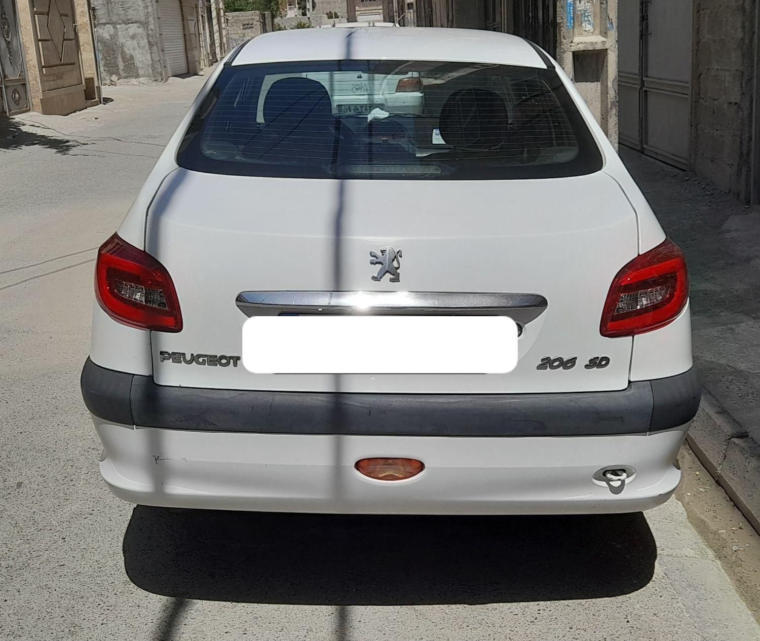 پژو ۲۰۶ صندوق دار v1 - 1390