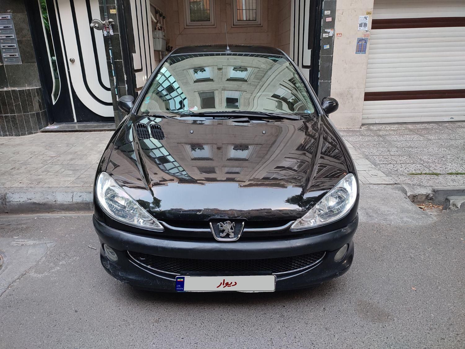 پژو ۲۰۶ صندوق دار v8 - 1386