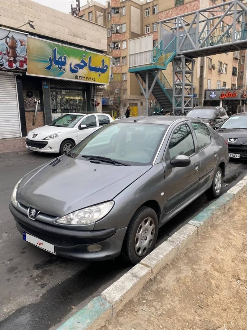 پژو ۲۰۶ صندوق دار v8 - 1386