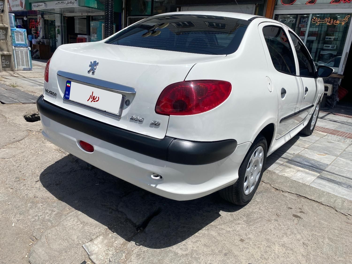پژو ۲۰۶ صندوق دار v1 - 1388