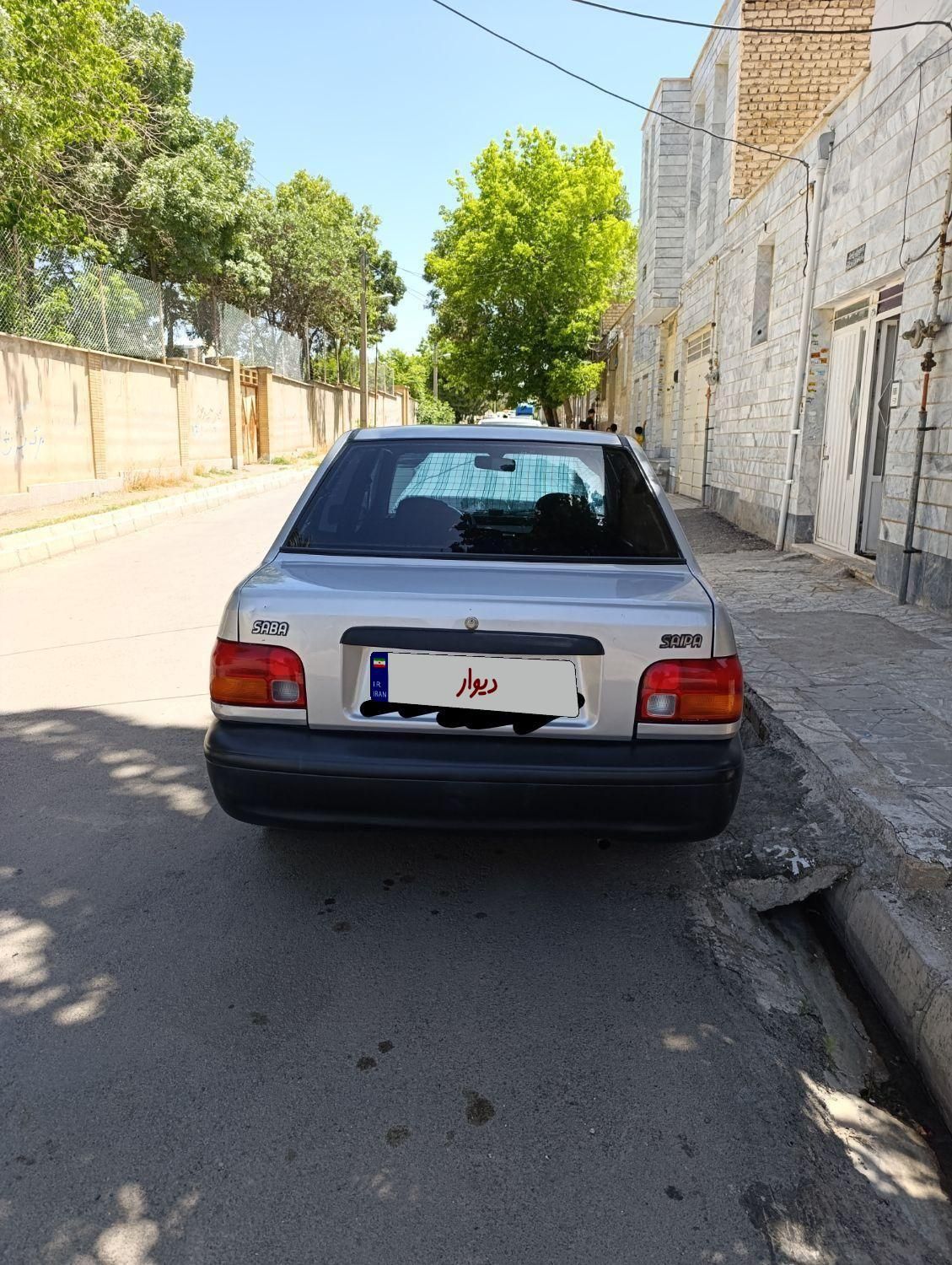 پراید صبا بنزینی - 1387