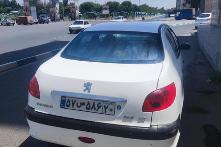 پژو ۲۰۶ صندوق دار v8 - 1398
