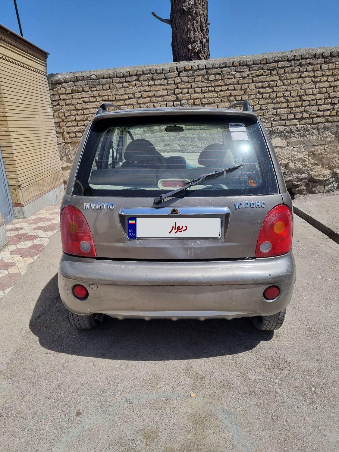 ام وی ام 110 چهار سیلندر دنده ای - 2012