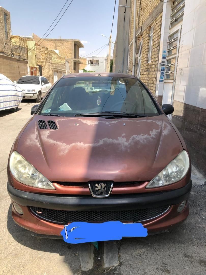 پژو ۲۰۶ صندوق دار v8 - 1386