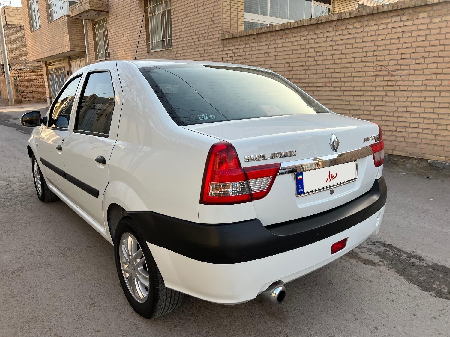 رنو پارس تندر گیربکس JHQ + مولتی مدیا - 1396