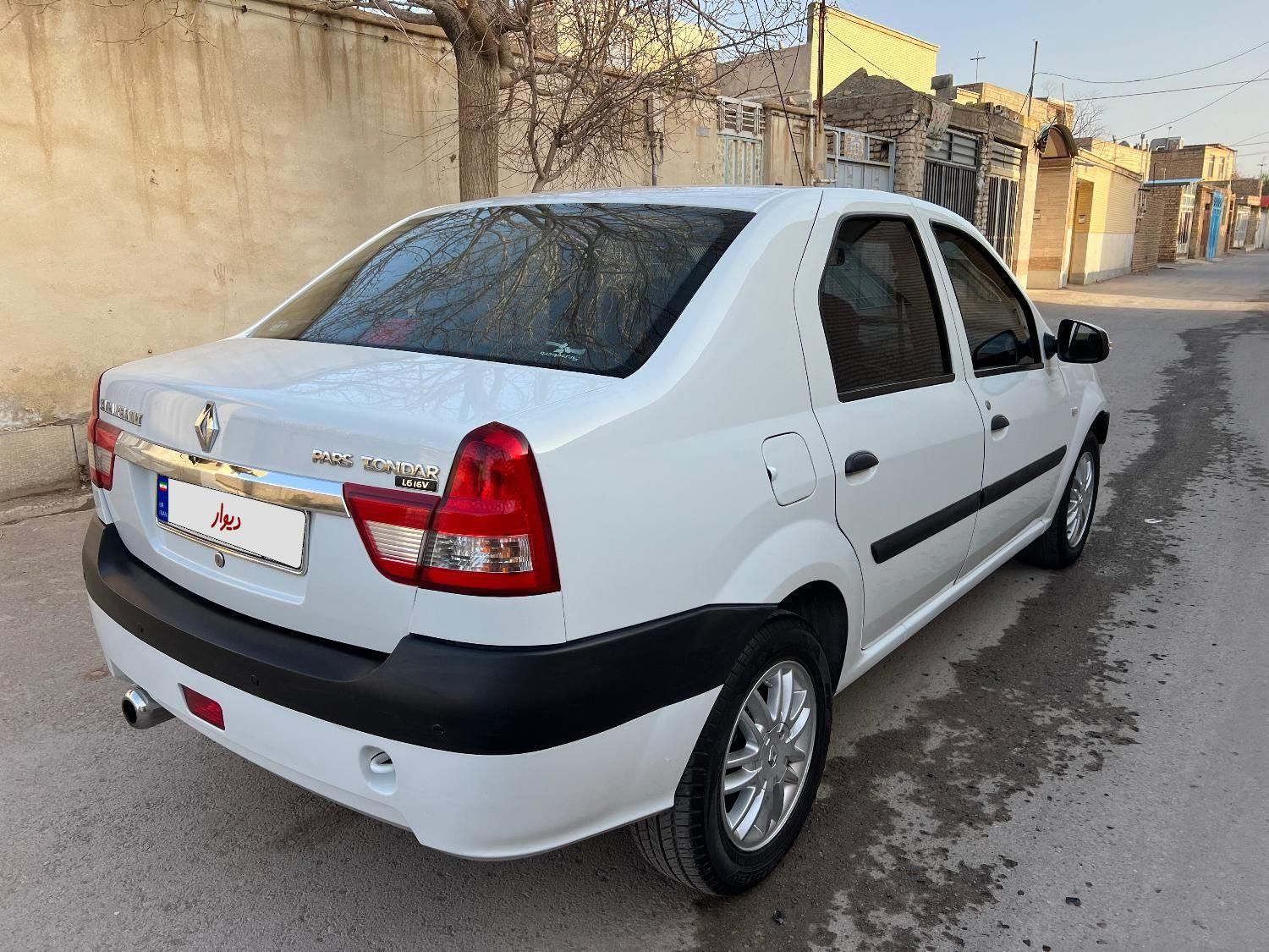رنو پارس تندر گیربکس JHQ + مولتی مدیا - 1396