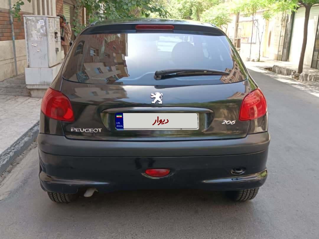 پژو 206 تیپ 6 - 1383