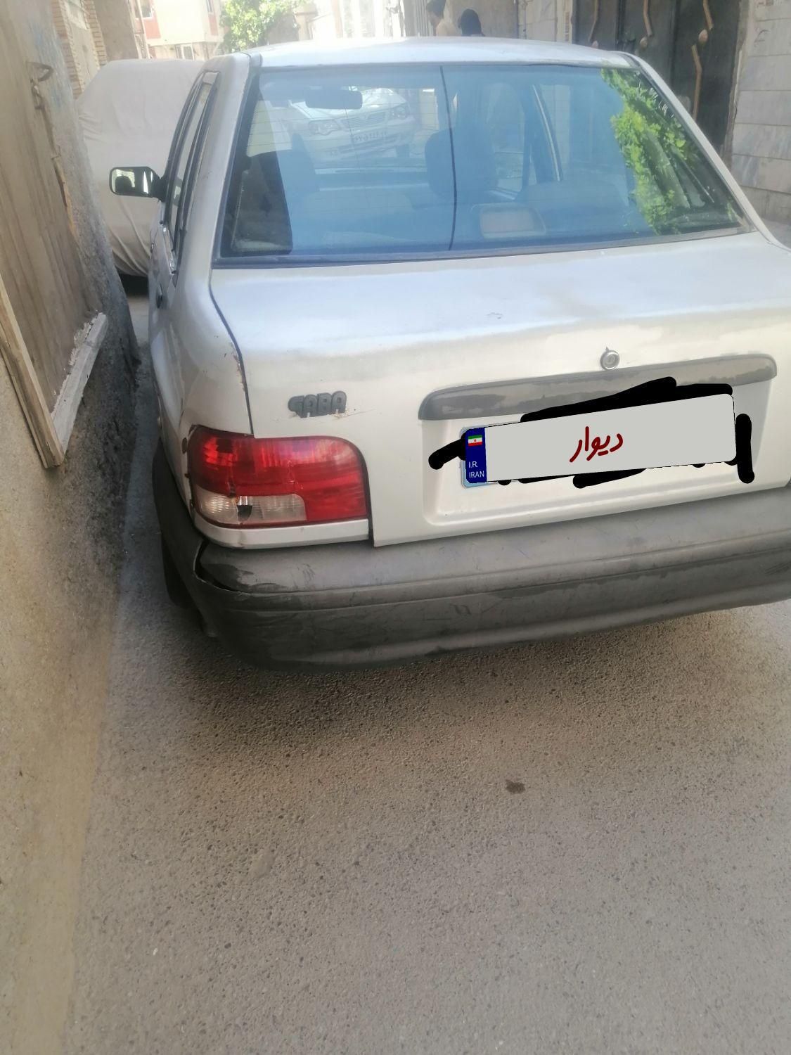 پراید صبا بنزینی - 1386
