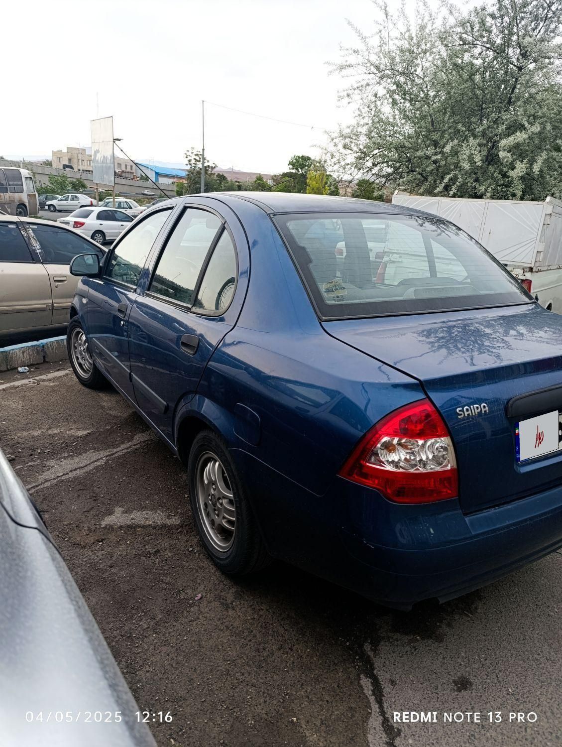 تیبا صندوق دار EX - 1393
