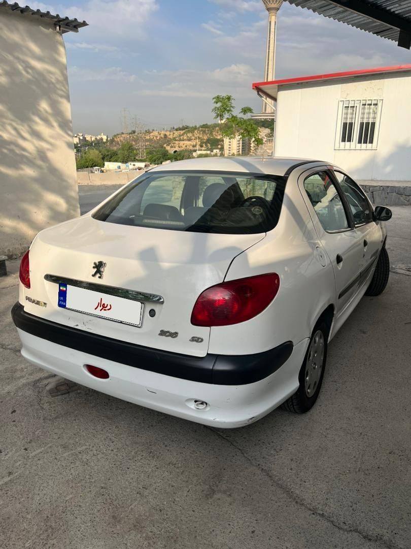 پژو ۲۰۶ صندوق دار v1 - 1387