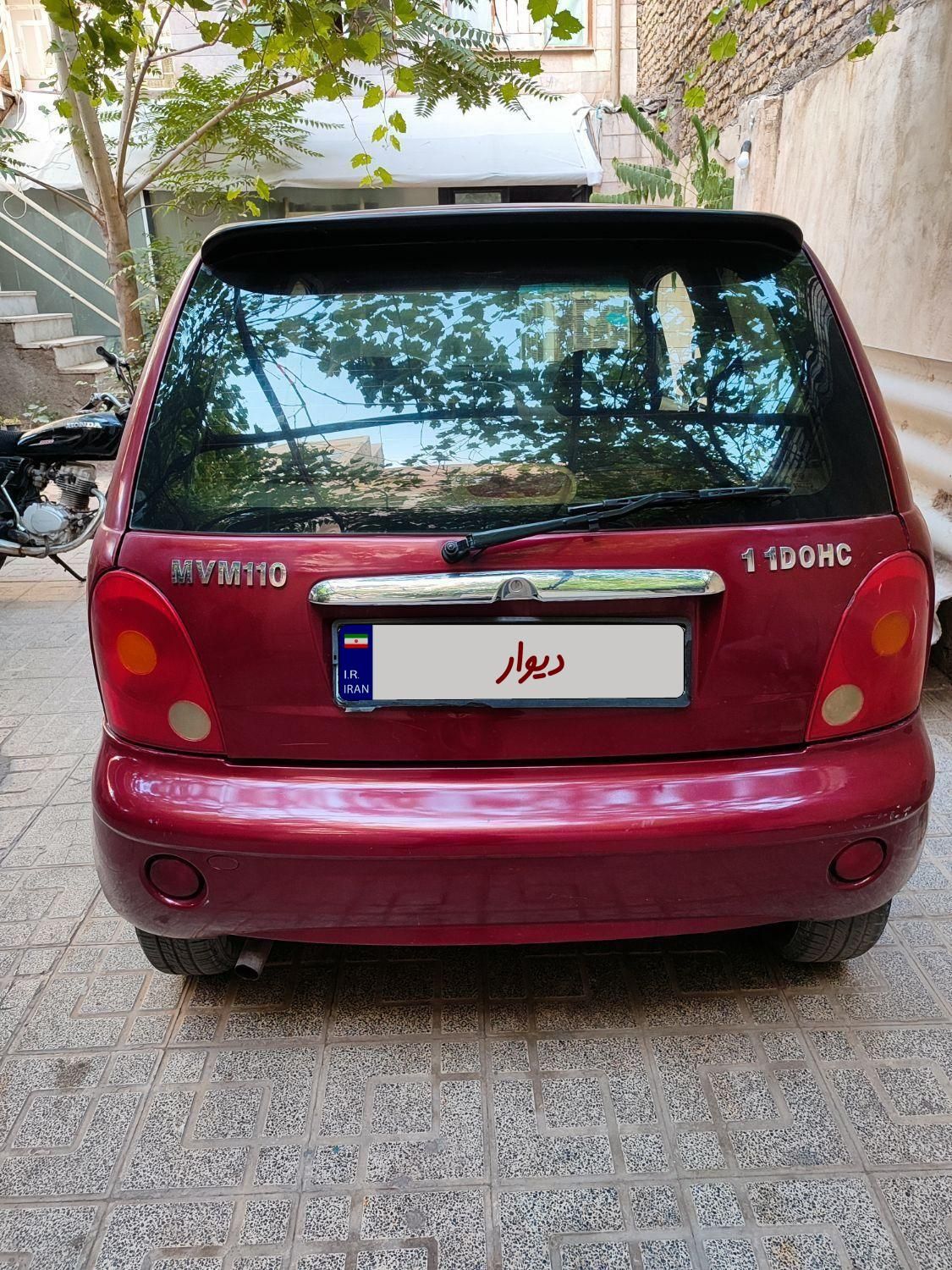 ام وی ام 110 چهار سیلندر دنده ای - 2011