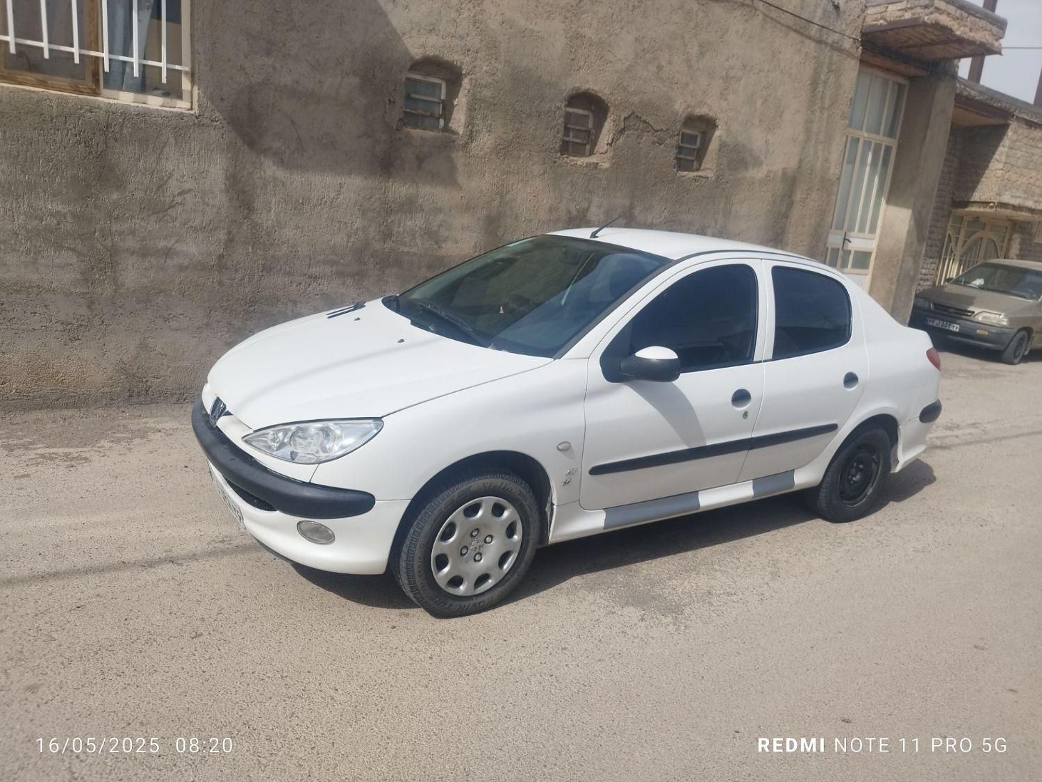 پژو ۲۰۶ صندوق دار v8 - 1396