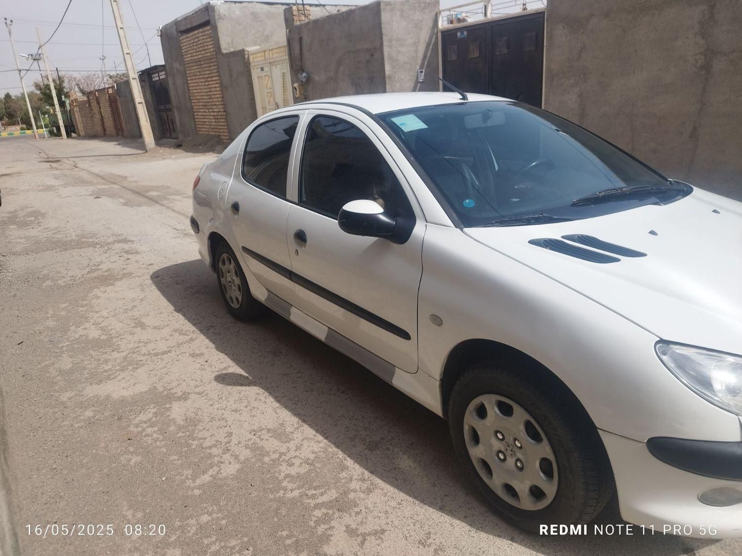 پژو ۲۰۶ صندوق دار v8 - 1396