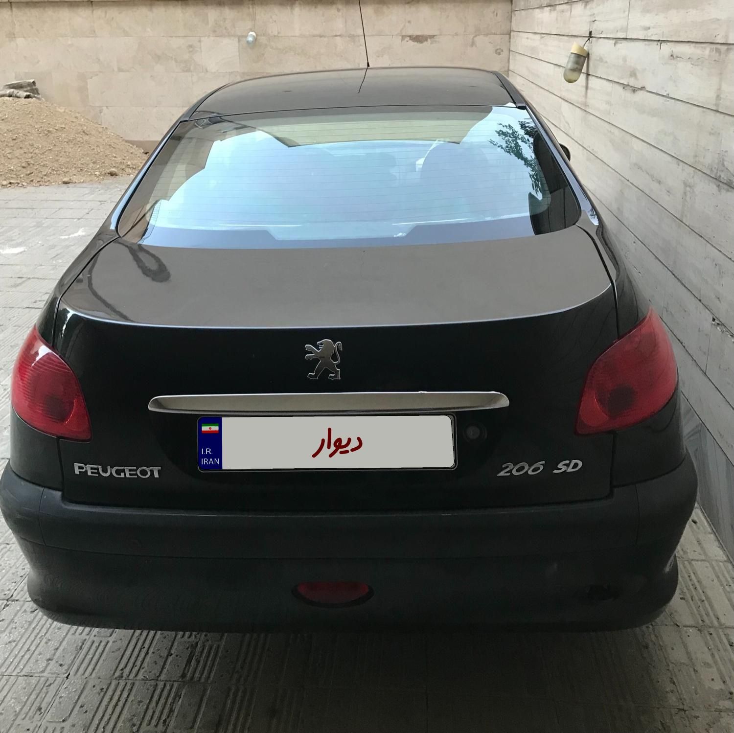 پژو ۲۰۶ صندوق دار v8 - 1397