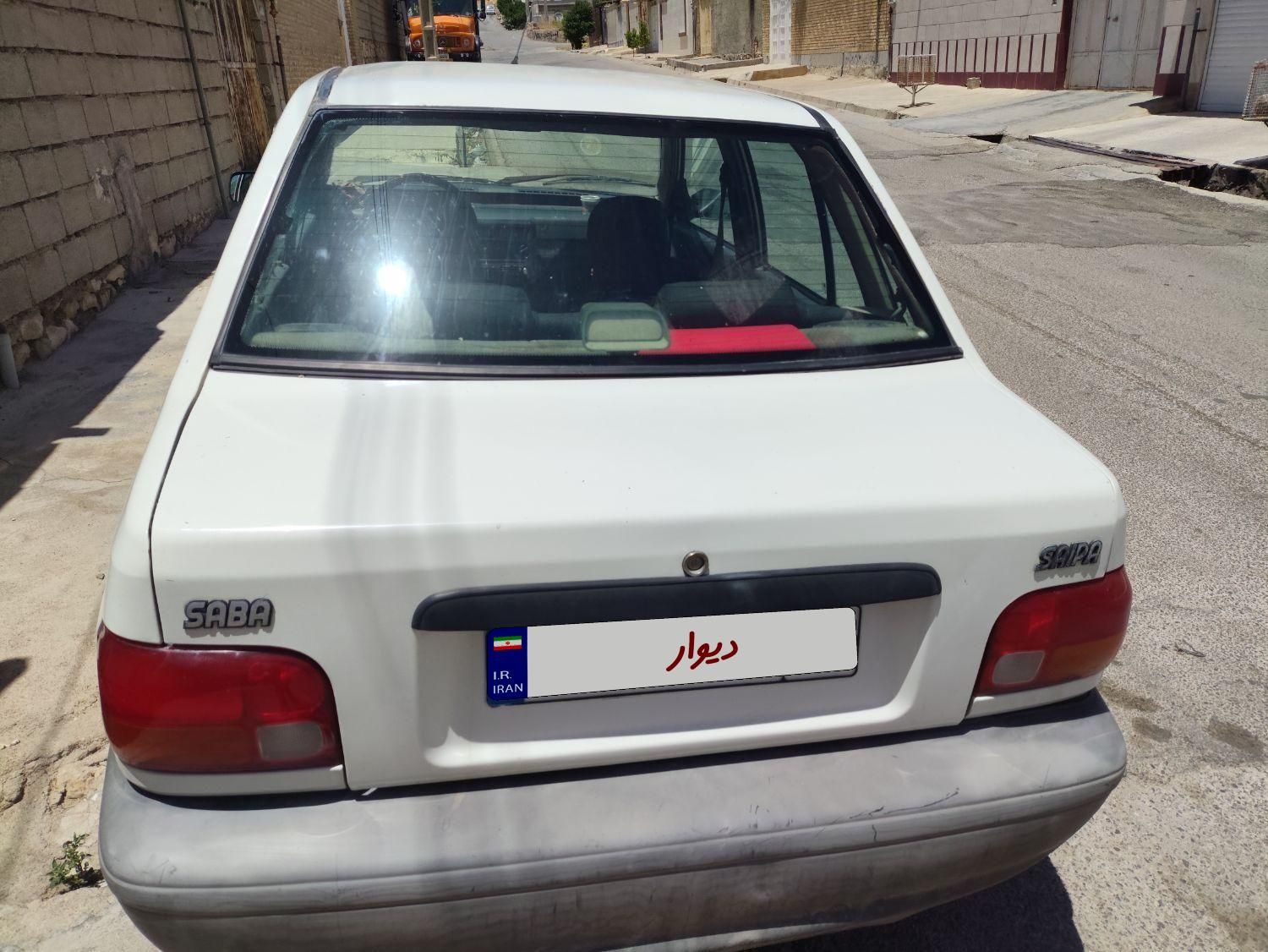 پراید صبا بنزینی - 1386